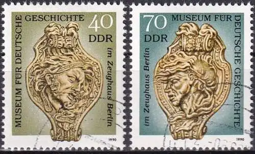 DDR 1990 Mi-Nr. 3318/19 o used - aus Abo