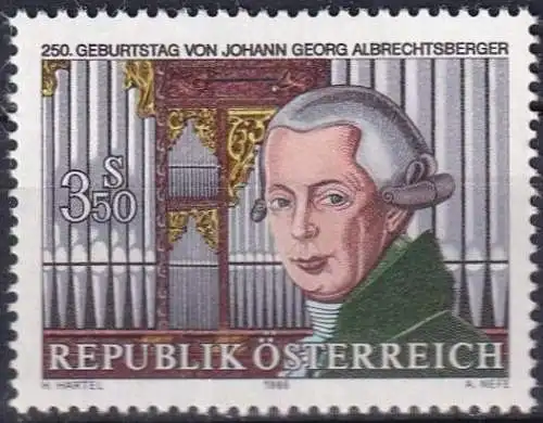 ÖSTERREICH 1986 Mi-Nr. 1839 ** MNH