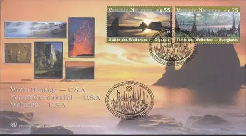 UNO WIEN 2003 Mi-Nr. 397/98 FDC