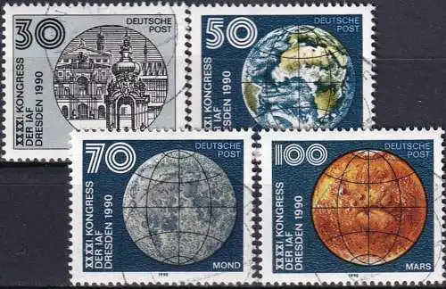 DDR 1990 Mi-Nr. 3360/63 o used - aus Abo