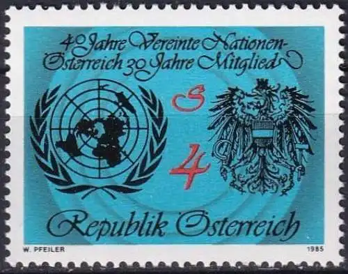 ÖSTERREICH 1985 Mi-Nr. 1817 ** MNH