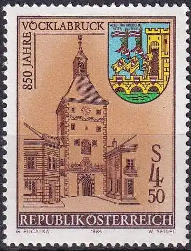 ÖSTERREICH 1984 Mi-Nr. 1777 ** MNH