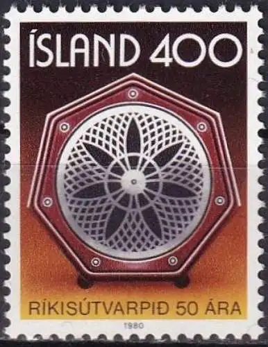 ISLAND 1980 Mi-Nr. 562 ** MNH