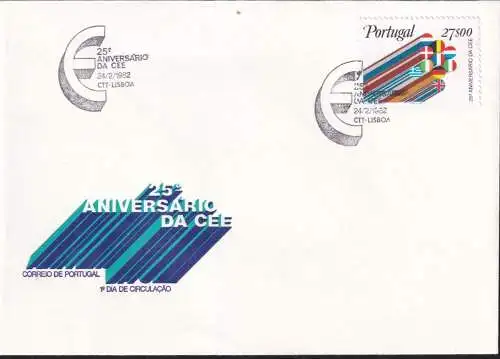 PORTUGAL 1982 Mi-Nr. 1556 FDC