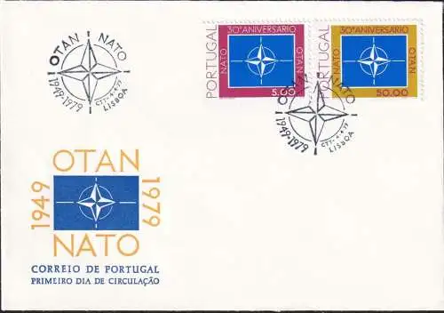 PORTUGAL 1979 Mi-Nr. 1439/40 FDC