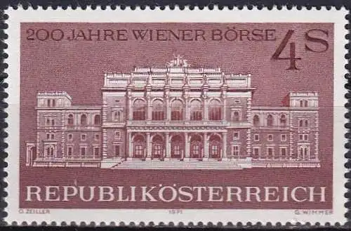 ÖSTERREICH 1971 Mi-Nr. 1367 ** MNH