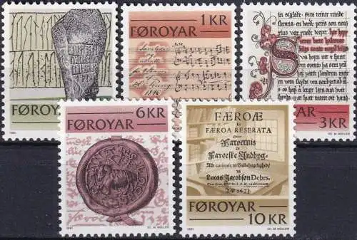 FÄRÖER 1981 Mi-Nr. 65/69 ** MNH