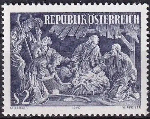 ÖSTERREICH 1970 Mi-Nr. 1349 ** MNH