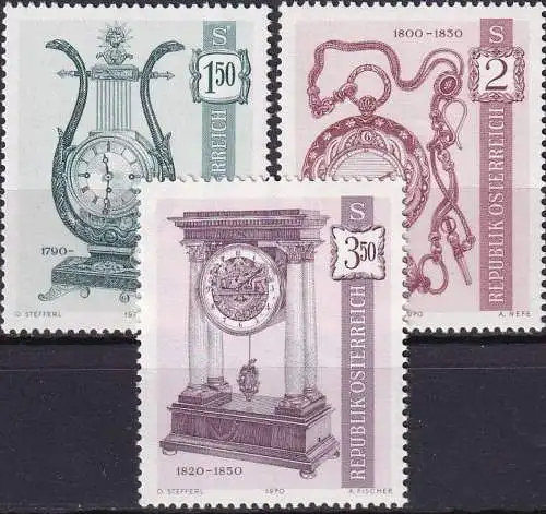 ÖSTERREICH 1970 Mi-Nr. 1344/45 ** MNH