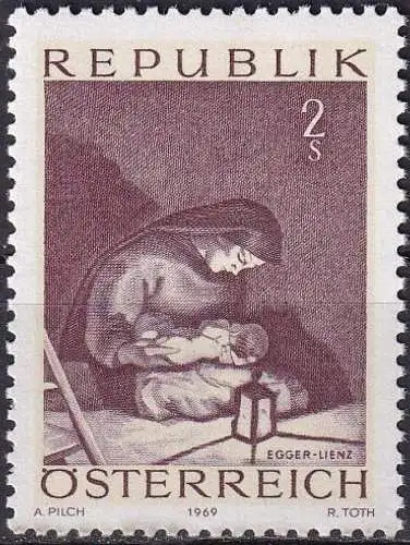 ÖSTERREICH 1969 Mi-Nr. 1318 ** MNH