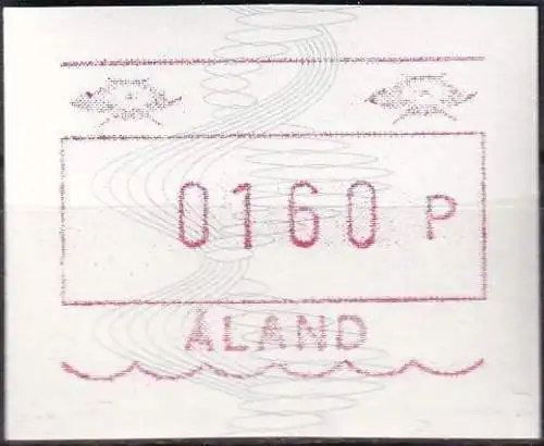 ALAND 1990 Mi-Nr. ATM 4 Automatenmarke ** MNH