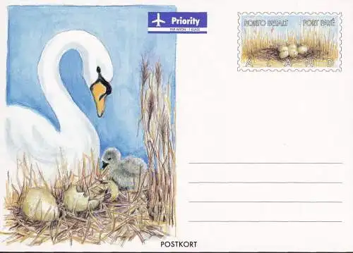 ALAND 1997 Postkarte Ganzsache Postkort ungelaufen