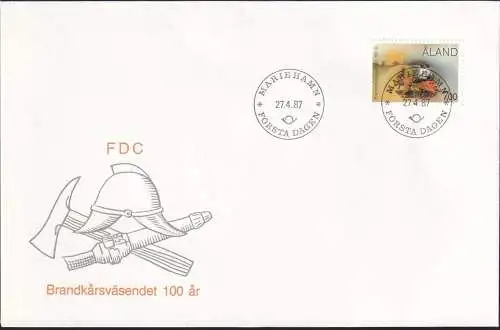 ALAND 1987 Mi-Nr. 23 FDC