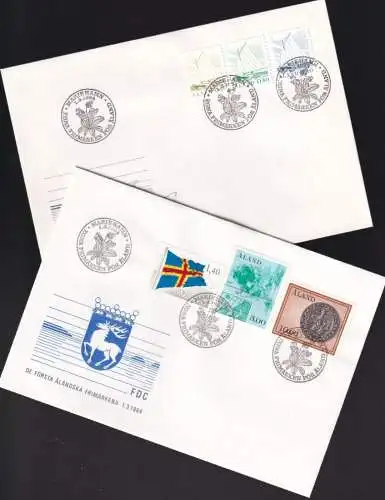 ALAND 1984 Mi-Nr. 1/6 FDC