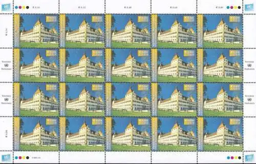 UNO WIEN 2003 Mi-Nr. 396 Kleinbogen ** MNH