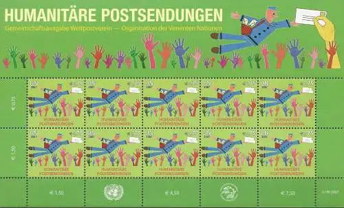 UNO WIEN 2007 Mi-Nr. 512 Kleinbogen ** MNH
