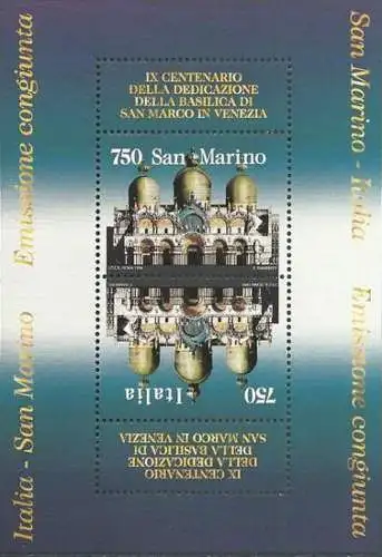 ITALIEN 1994 Mi-Nr. Block 15 ** MNH