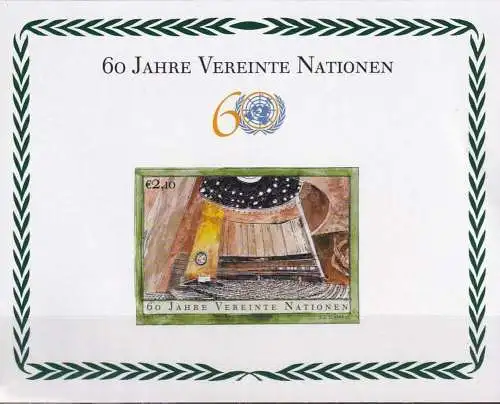 UNO WIEN 2005 Mi-Nr. Block 19 ** MNH