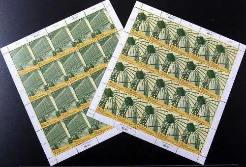 UNO WIEN 2000 Mi-Nr. 309/10 Kleinbögen ** MNH