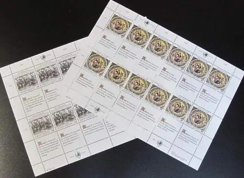 UNO WIEN 1989 Mi-Nr. 96/97 ** MNH Kleinbogen Menschenrechte