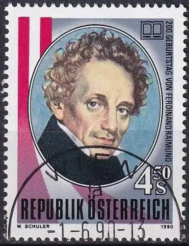 ÖSTERREICH 1990 Mi-Nr. 1993 o used - aus Abo