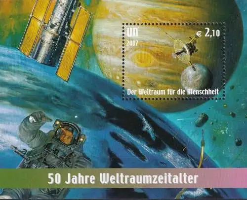 UNO WIEN 2007 Mi-Nr. Block 21 ** MNH