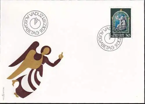 LIECHTENSTEIN 1971 Mi-Nr. 555 FDC