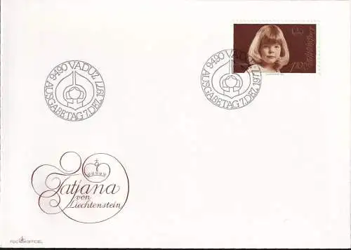 LIECHTENSTEIN 1977 Mi-Nr. 687 FDC