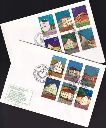 LIECHTENSTEIN 1978 Mi-Nr. 694/05 FDC