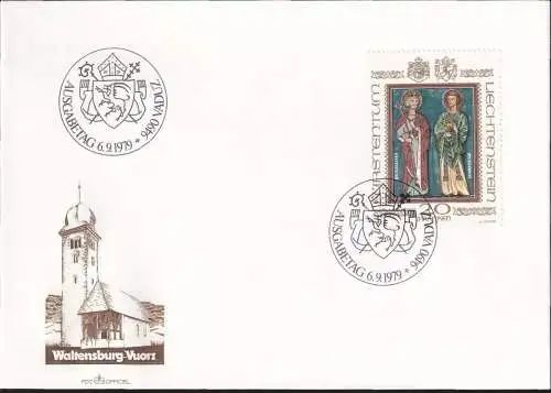LIECHTENSTEIN 1979 Mi-Nr. 734 FDC