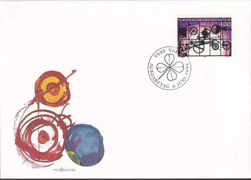 LIECHTENSTEIN 1994 Mi-Nr. 1084 FDC