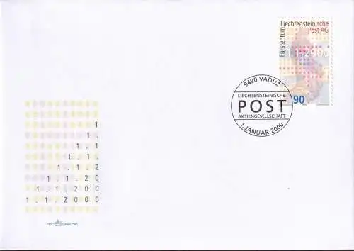 LIECHTENSTEIN 2000 Mi-Nr. 1226 FDC