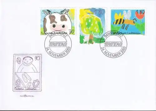 LIECHTENSTEIN 2003 Mi-Nr. 1336/38 FDC
