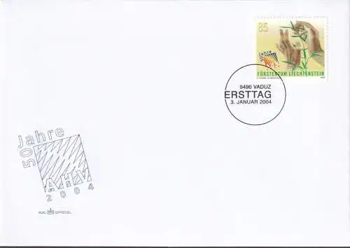 LIECHTENSTEIN 2004 Mi-Nr. 1339 FDC