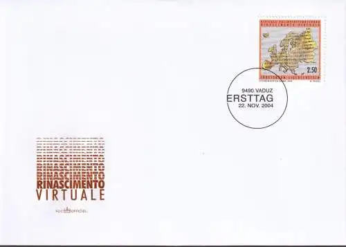 LIECHTENSTEIN 2004 Mi-Nr. 1364 FDC