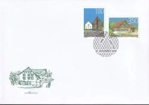 LIECHTENSTEIN 2006 Mi-Nr. 1434/35 FDC