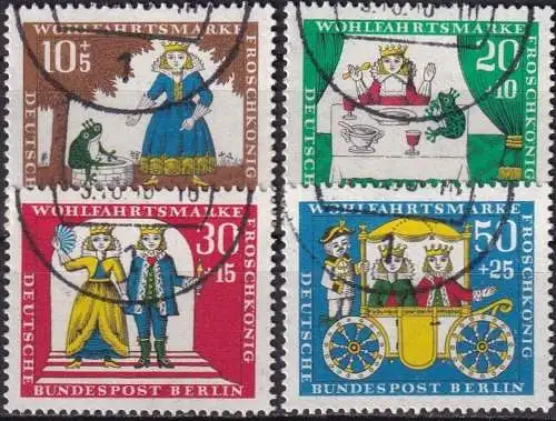 BERLIN 1966 Mi-Nr. 295/98 o used