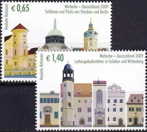 UNO WIEN 2009 Mi-Nr. 597/98 ** MNH