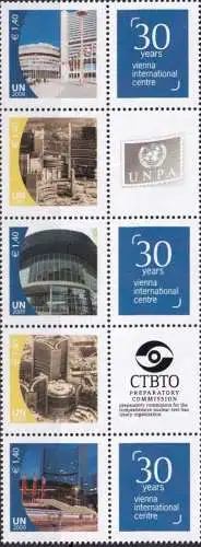 UNO WIEN 2009 Mi-Nr. 607/11 A ** MNH