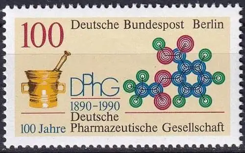 BERLIN 1990 Mi-Nr. 875 ** MNH