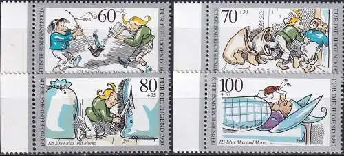 BERLIN 1990 Mi-Nr. 868/71 ** MNH