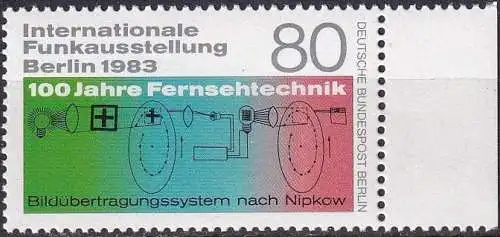 BERLIN 1983 Mi-Nr. 702 ** MNH