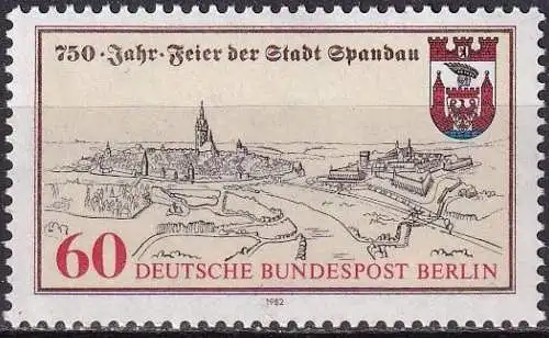 BERLIN 1982 Mi-Nr. 659 ** MNH