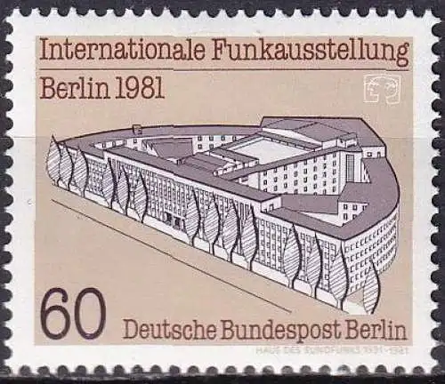 BERLIN 1981 Mi-Nr. 649 ** MNH