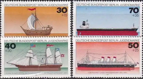 BERLIN 1977 Mi-Nr. 544/47 ** MNH
