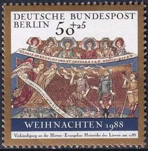 BERLIN 1988 Mi-Nr. 829 ** MNH
