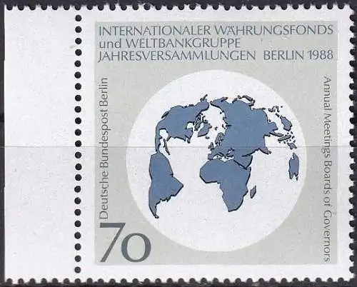 BERLIN 1988 Mi-Nr. 817 ** MNH