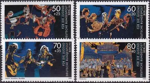 BERLIN 1988 Mi-Nr. 807/10 ** MNH