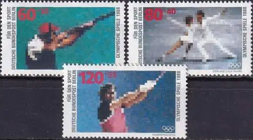 BERLIN 1988 Mi-Nr. 801/03 ** MNH