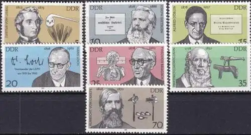 DDR 1978 Mi-Nr. 2336/42 ** MNH